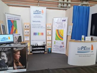 Messestand auf der Messe in Lörrach