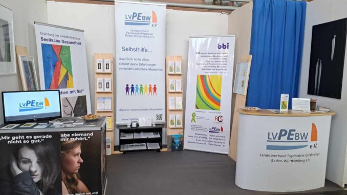 Messestand auf der Messe in Lörrach