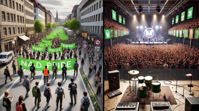 Demo und Konzert am MPD